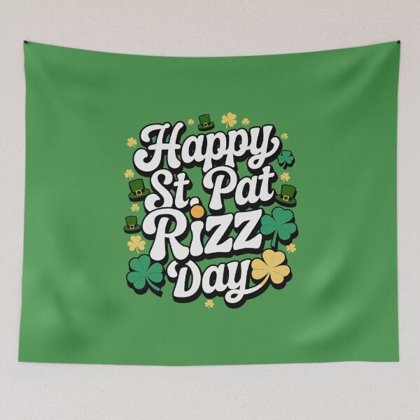 Item preview, Happy St Pat Rizz Day designed and sold by GRABAPSHOP.