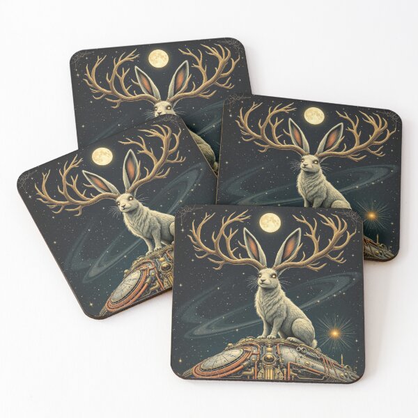 Item preview, Jackalope Moon Cradle designed and sold by HabitableMoons.