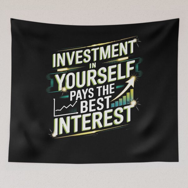 Item preview, Invest in Yourself Pays the best interest designed and sold by Ela-graphicwiz.