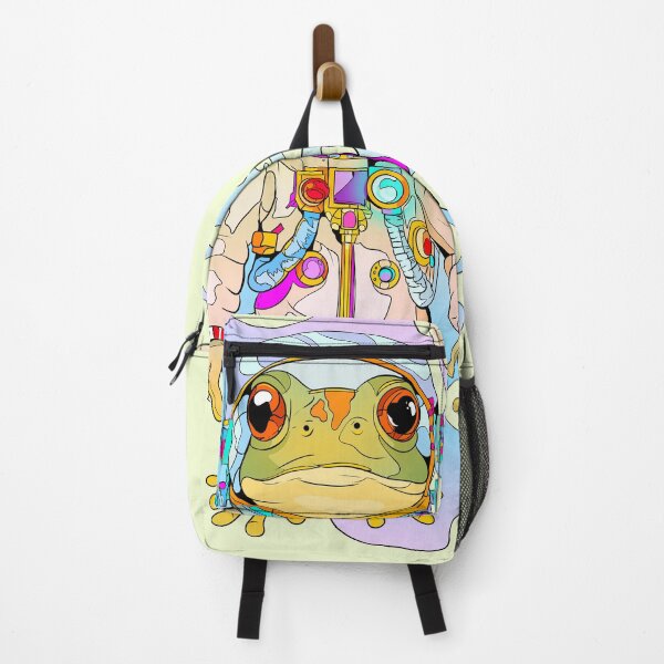 Item preview, Astronaut space frog - galaxy frog illustration - moon toad astronaut helmet designed and sold by marlenaki.