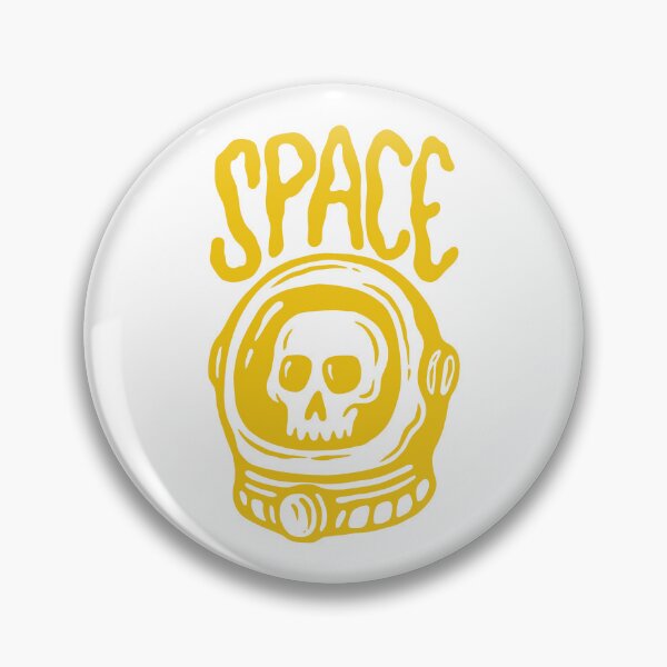 Item preview, Yellow astronaut skull designed and sold by The Lines.