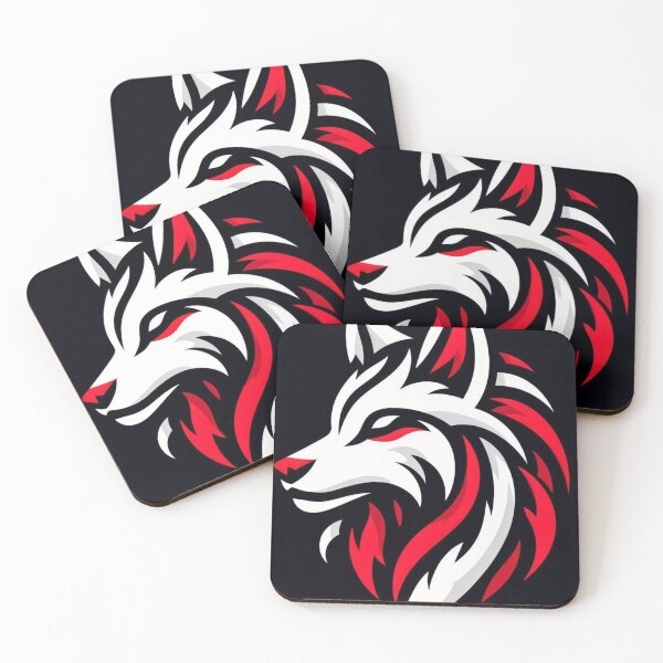 Item preview, red wolf symbol (3) designed and sold by MaciejCraft.
