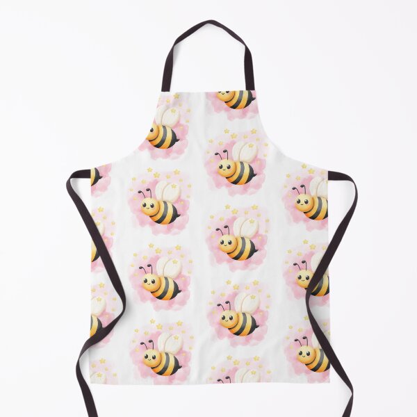 Item preview, cute little bee with little stars. designed and sold by Bunnylovely.