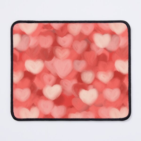 Item preview, Abstract Oil Painting of Glowing Hearts – Romantic and Colorful Art Illustration designed and sold by Pandositive.