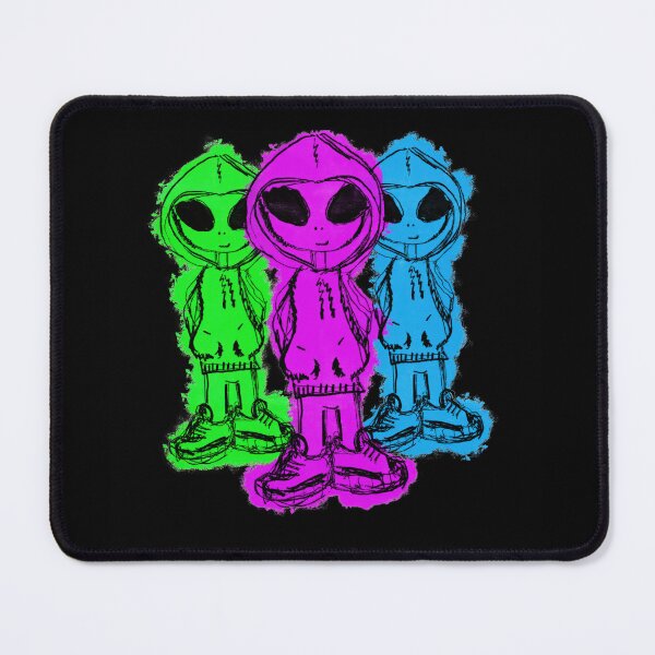 Item preview, Martians Aliens Yip Yip Yip Street Art designed and sold by GetContented.