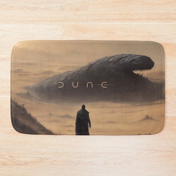 Item preview, A Fremen watching a sandworm coming out of the sand designed and sold by Pixeledfox.