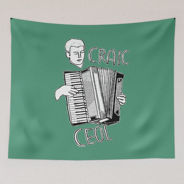Item preview, Ceol, craic, Ireland Accordion Music designed and sold by badlydrawnbabe.
