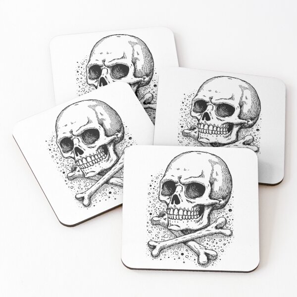 Item preview, japan manga comix drawing skull and bones designed and sold by VonKalt.