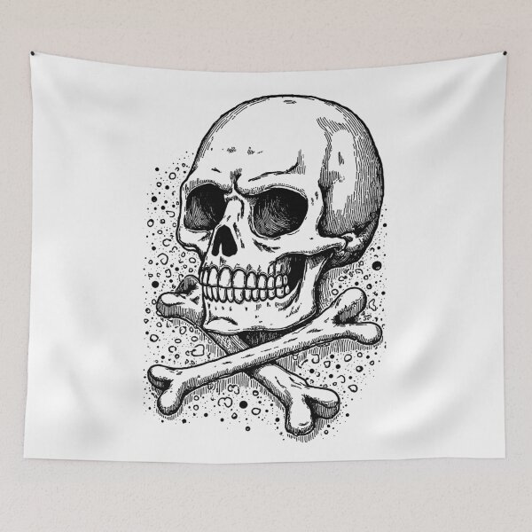 Item preview, japan manga comix drawing skull and bones designed and sold by VonKalt.
