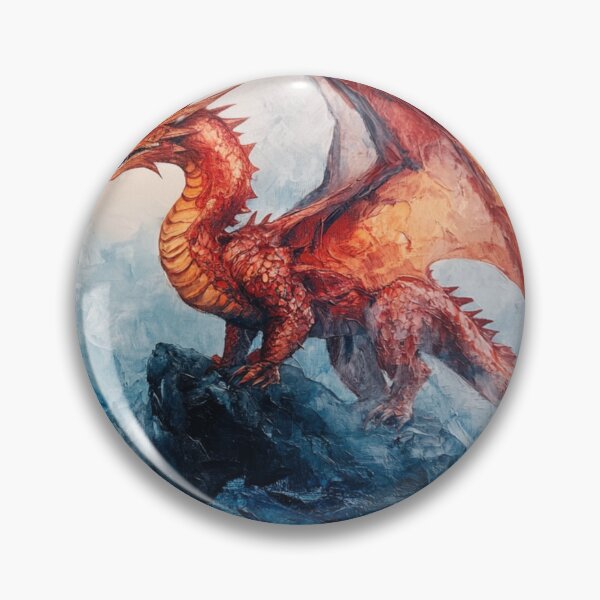 Item preview, Red Dragon Mountains designed and sold by GrinGalore.