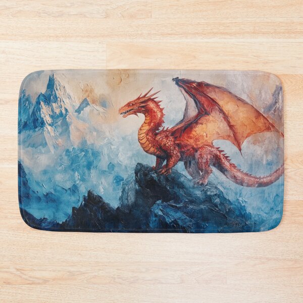 Item preview, Red Dragon Mountains designed and sold by GrinGalore.