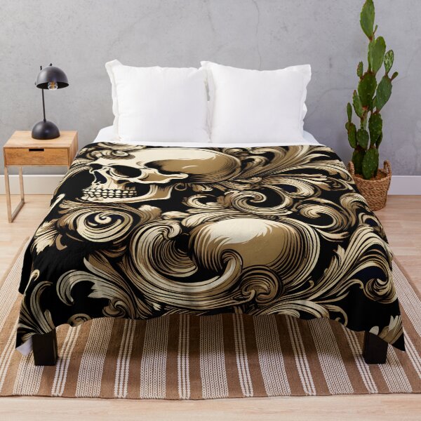 Item preview, classic skull pattern designed and sold by aliraweb.