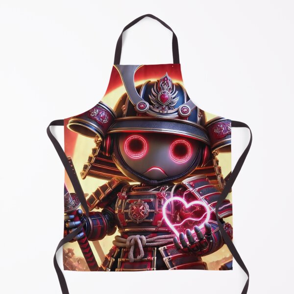 Item preview, Cyber Shogun Rockbot – The Ultimate Warrior of Power and Rebellion - Valentine’s Day - Model 16 designed and sold by NeonBot_Shop.