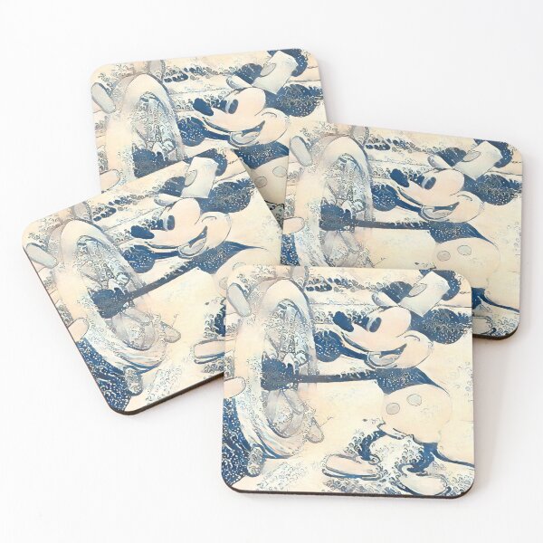 Item preview, Steamboat Mickey in the style of 'The Great Wave' designed and sold by Bopha Creations.