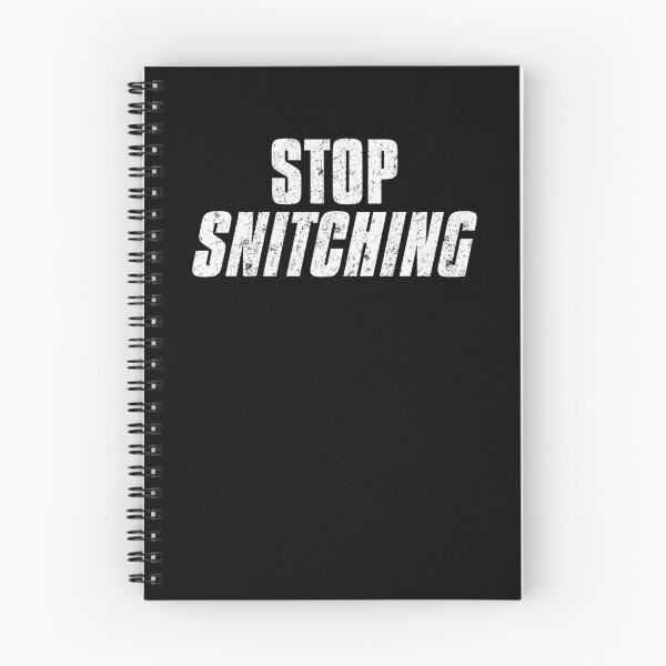 Item preview, Stop Snitching Cute Sarcastic Joke Meme T-Shirt designed and sold by LookTwice.