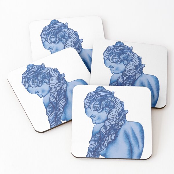 Item preview, Blue Naiad Drawing designed and sold by GENEST-V.