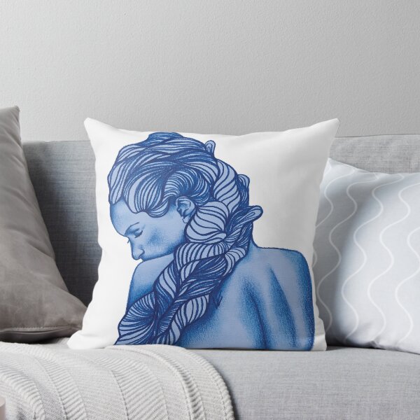 Item preview, Blue Naiad Drawing designed and sold by GENEST-V.