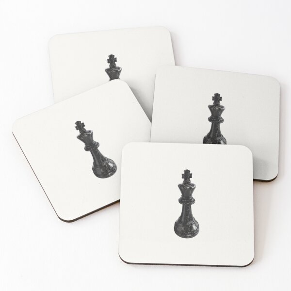 Item preview, Chess black king in marble designed and sold by trepiu.
