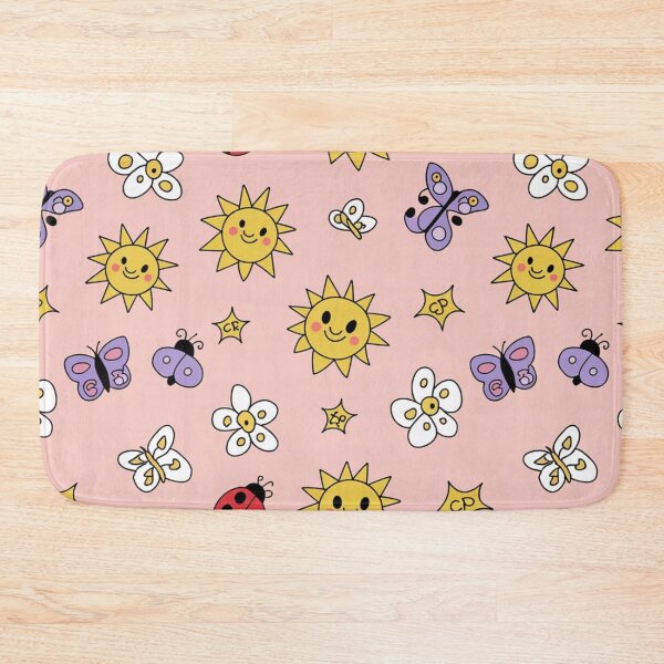 Item preview, Playful Floral and Insect Pattern designed and sold by Furbulous Faces.
