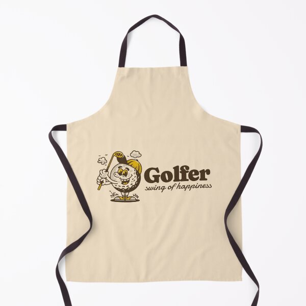 Item preview, Golf ball character holding a golf stick designed and sold by adipra.