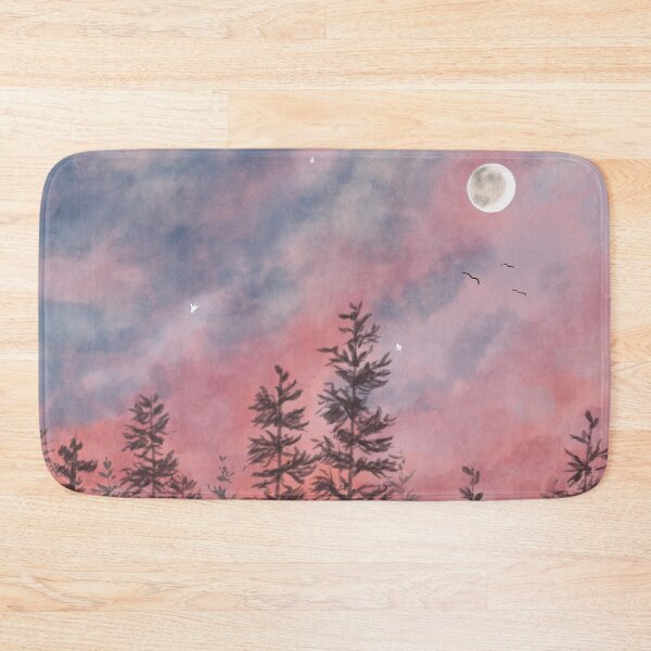 Item preview, sunset over the forest designed and sold by LiskoDesign.