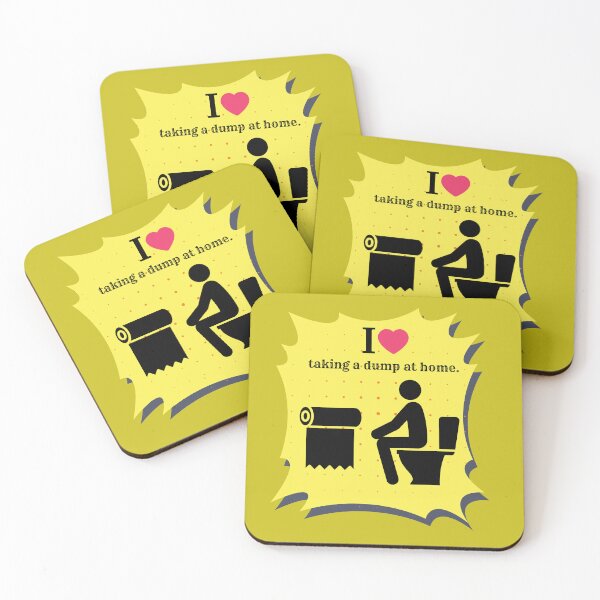 Item preview, I love taking a dump at home designed and sold by NewJuniorStore.