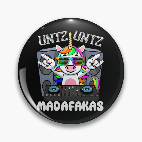Item preview, DJ Einhorn - Untz Untz Madafakas - Techno, Rave designed and sold by Svenniibee.