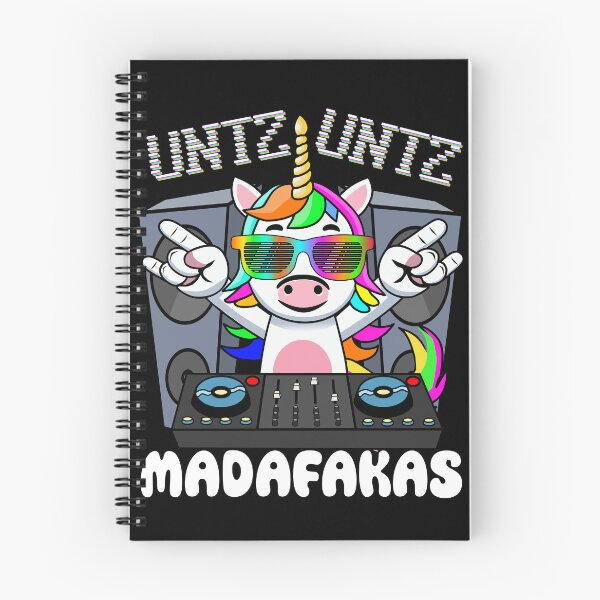 Item preview, DJ Einhorn - Untz Untz Madafakas - Techno, Rave designed and sold by Svenniibee.