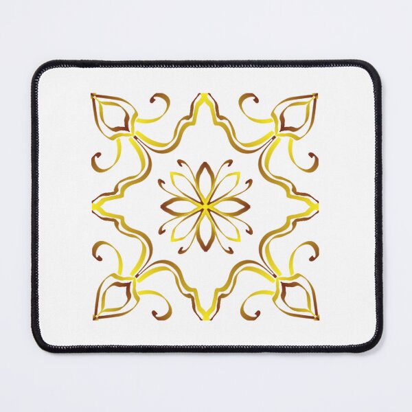 Item preview, Arabesque vintage tiles seamless pattern fabric background textiles designed and sold by Bulantanyong.
