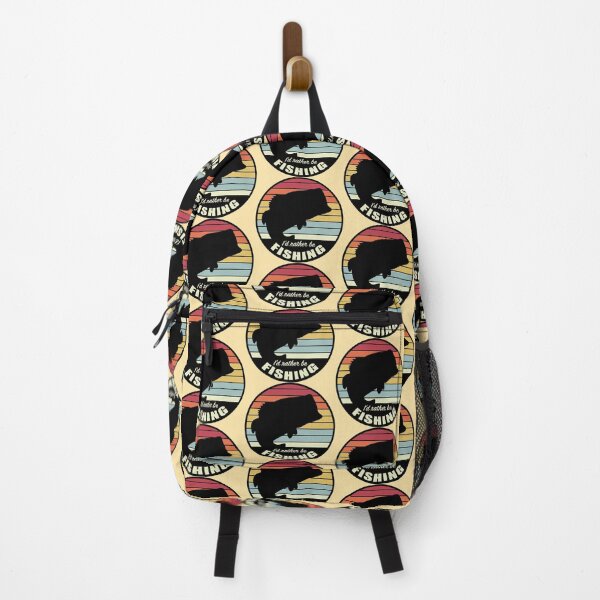 Item preview, I’d Rather Be Fishing Bass Sunset designed and sold by BlueSkyTheory.