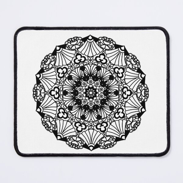 Item preview, Japan Mandala for colouring in designed and sold by Line2Rhyme.