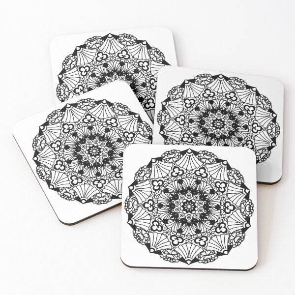 Item preview, Japan Mandala for colouring in designed and sold by Line2Rhyme.