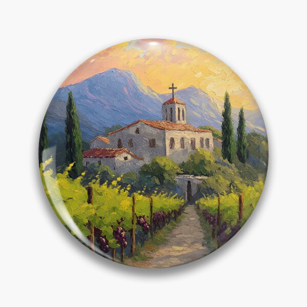 Item preview, Christian monastery in the wine landscape of Greece designed and sold by Sacrora.