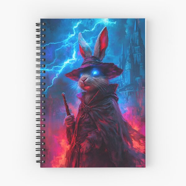 Item preview, Magical Bunny Rabbit Spellcasting designed and sold by RockFireMerch.