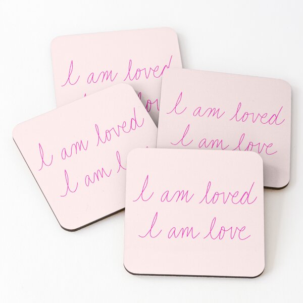 Item preview, I am loved, I am love designed and sold by LittleCatten.