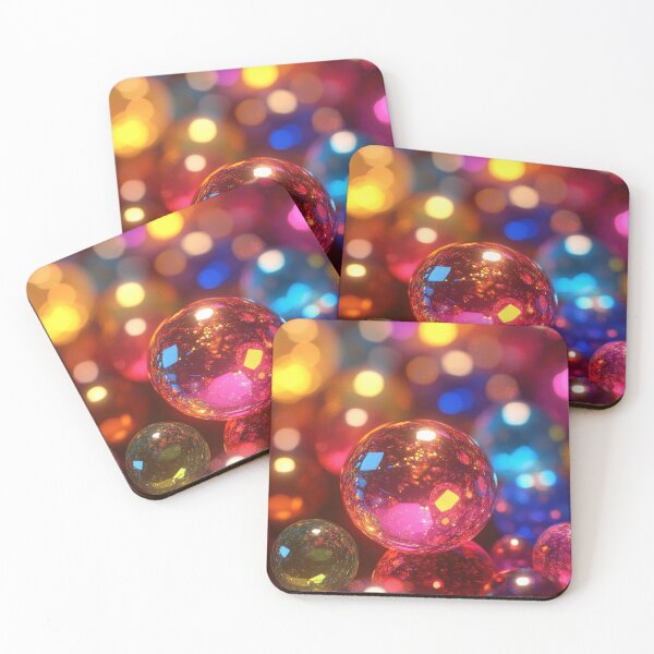 Item preview, Bokeh of Colorful Christmas Ornaments. designed and sold by RGShirtWorks.