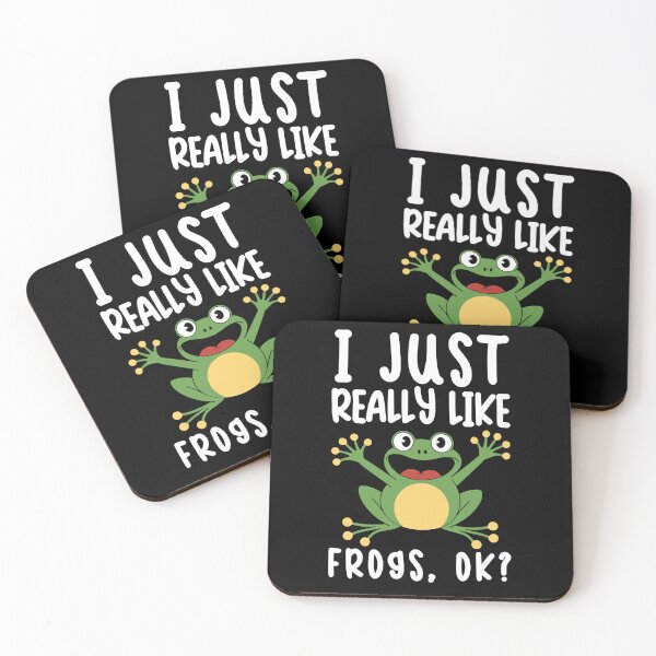 Item preview, I Just Really Like Frogs, OK? - Fun World Frog Day Design designed and sold by Serbin.