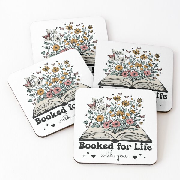 Item preview, Booked for Life with You - Valentine's day - Book lover design designed and sold by TTeamDesigns.