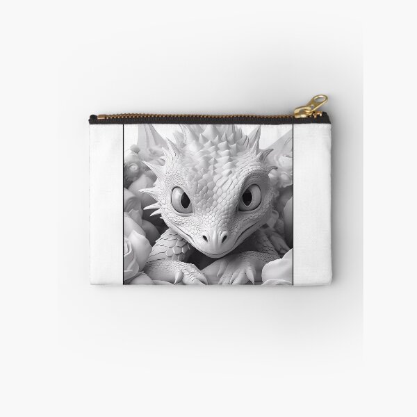 Item preview, Baby 3D Dragons #4 Coloring Page Pattern  designed and sold by DavidColoring.