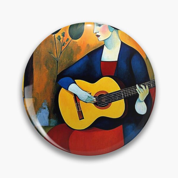 Item preview, Woman playing stringed instrument 2 designed and sold by George Hutton Hunter.