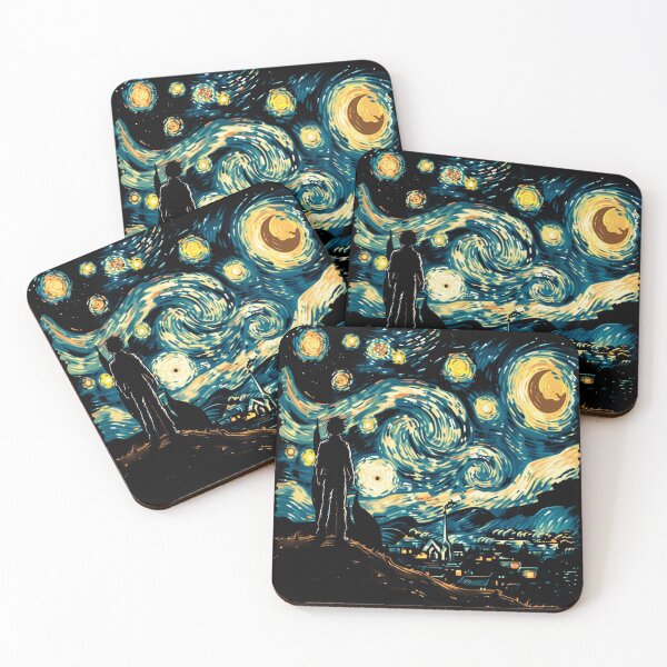Item preview, Van Gohg Retro Colorfull Design designed and sold by Adam Arts.