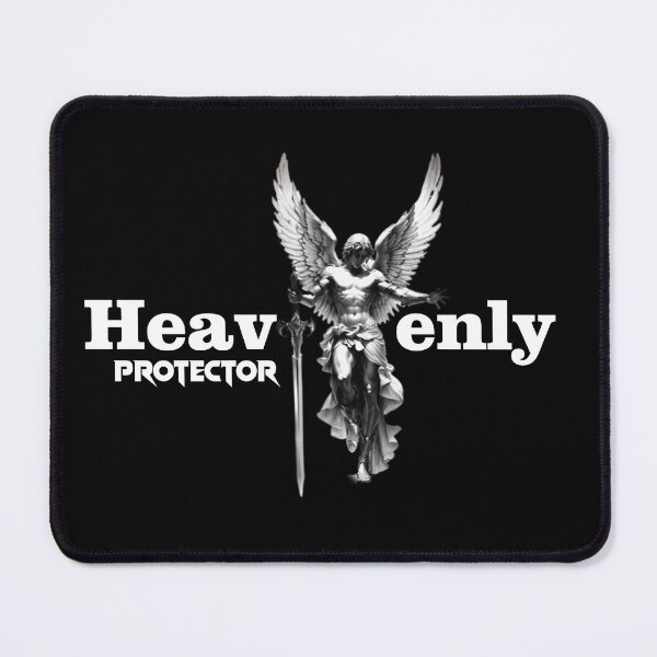 Artikel-Vorschau von "Heavenly Protector" - Stylized and Impactful Art - Angel Sticker, designt und verkauft von Topoartispp.