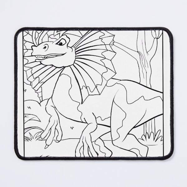 Item preview, Dinosaur #5 Coloring Page Pattern designed and sold by DavidColoring.