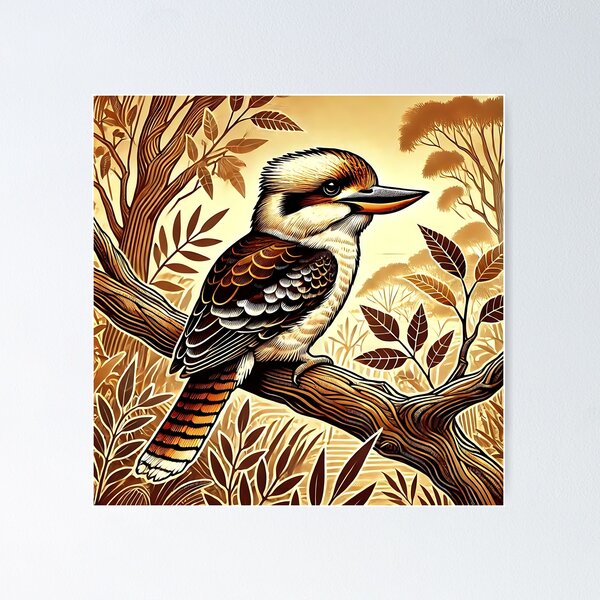 Item preview, Kookaburra Art #23 | Kookaburra Lovers designed and sold by ksgraphics222.