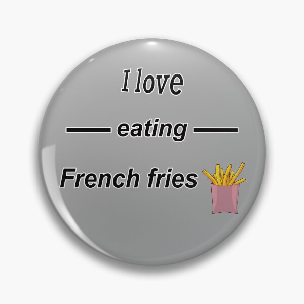 Item preview, Bag with french fries designed and sold by GiCapgraphics.