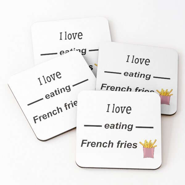 Item preview, Bag with french fries designed and sold by GiCapgraphics.