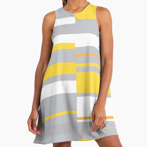 Gray And Yellow Dresses for Sale | Redbubble