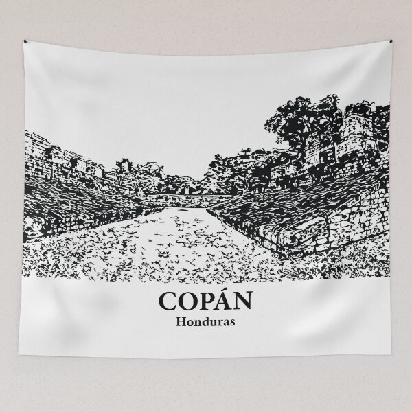 Item preview, Copán - Honduras designed and sold by Lakeric Cityscapes.