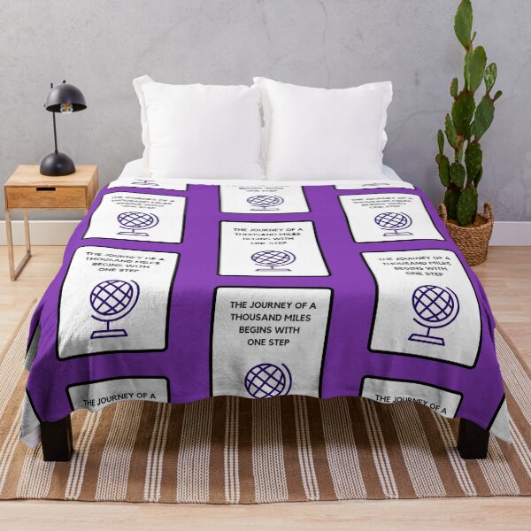 Item preview, THE JOURNEY OF A THOUSAND MILES BEGINS WITH ONE STEP  designed and sold by Inspirationmotivation.