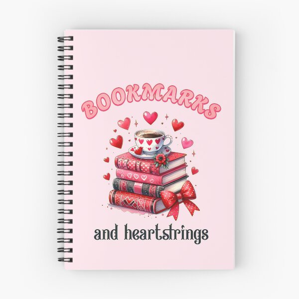 Item preview, Bookmarks and Heartstrings - Valentine's day - Book lover design designed and sold by TTeamDesigns.